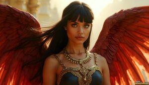 Angels from Above – Female Angel Art – AI Fantasy Art