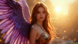 Angels from Above – Female Angel Art – AI Fantasy Art