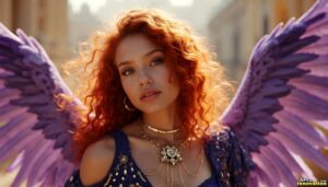 Angels from Above – Female Angel Art – AI Fantasy Art
