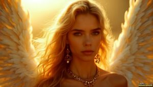 Angels from Above – Female Angel Art – AI Fantasy Art