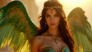 Angels from Above – Female Angel Art – AI Fantasy Art