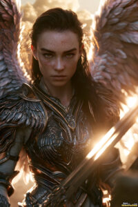 Holy Divine Angels (Female) – AI Art