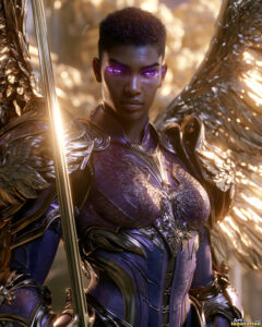 Holy Divine Angels (Female) – AI Art