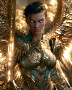 Holy Divine Angels (Female) – AI Art