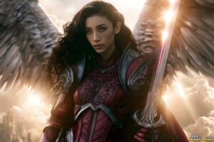 Holy Divine Angels (Female) – AI Art
