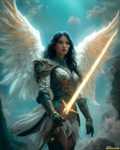 Holy Divine Angels (Female) – AI Art