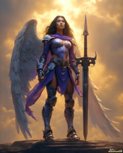 Holy Divine Angels (Female) – AI Art