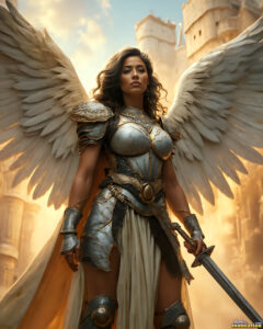 Holy Divine Angels (Female) – AI Art