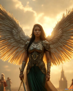 Holy Divine Angels (Female) – AI Art