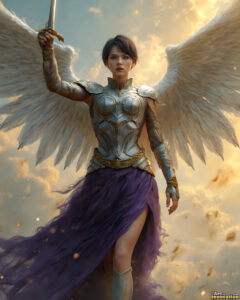 Holy Divine Angels (Female) – AI Art