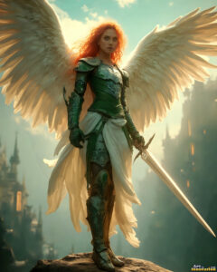 Holy Divine Angels (Female) – AI Art