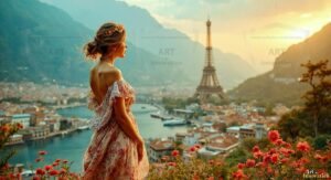 Around the world Art – 16×9 #0213