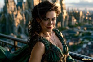 Goddesses of the Golden City – AI Fantasy Female Art