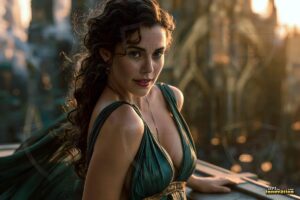 Goddesses of the Golden City – AI Fantasy Female Art