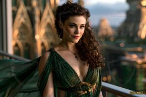 Goddesses of the Golden City – AI Fantasy Female Art
