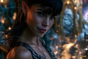 Goddesses of the Golden City – AI Fantasy Female Art