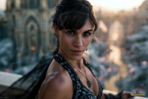 Goddesses of the Golden City – AI Fantasy Female Art