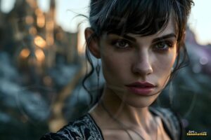 Goddesses of the Golden City – AI Fantasy Female Art