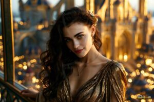 Goddesses of the Golden City – AI Fantasy Female Art