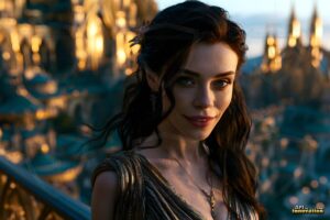 Goddesses of the Golden City – AI Fantasy Female Art