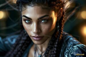 Goddesses of the Golden City – AI Fantasy Female Art