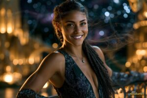 Goddesses of the Golden City – AI Fantasy Female Art