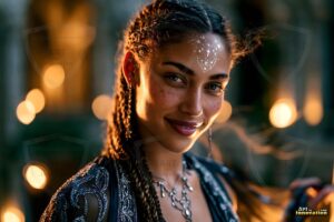 Goddesses of the Golden City – AI Fantasy Female Art