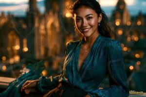 Goddesses of the Golden City – AI Fantasy Female Art