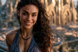Goddesses of the Golden City – AI Fantasy Female Art