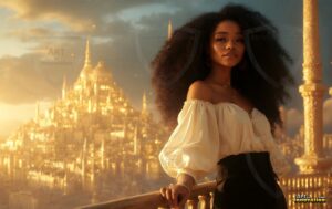 Goddesses of the Golden City – AI Fantasy Female Art