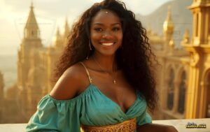 Goddesses of the Golden City – AI Fantasy Female Art