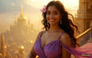 Goddesses of the Golden City – AI Fantasy Female Art
