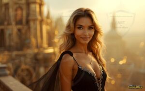 Goddesses of the Golden City – AI Fantasy Female Art