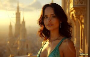 Goddesses of the Golden City – AI Fantasy Female Art