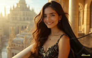 Goddesses of the Golden City – AI Fantasy Female Art