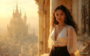 Goddesses of the Golden City – AI Fantasy Female Art