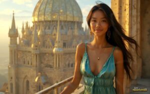 Goddesses of the Golden City – AI Fantasy Female Art