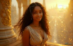 Goddesses of the Golden City – AI Fantasy Female Art