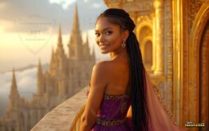 Goddesses of the Golden City – AI Fantasy Female Art