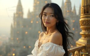 Goddesses of the Golden City – AI Fantasy Female Art