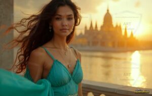 Goddesses of the Golden City – AI Fantasy Female Art