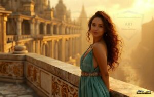 Goddesses of the Golden City – AI Fantasy Female Art