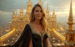 Goddesses of the Golden City – AI Fantasy Female Art