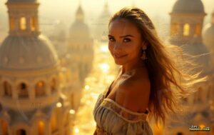 Goddesses of the Golden City – AI Fantasy Female Art