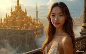 Goddesses of the Golden City – AI Fantasy Female Art