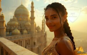 Goddesses of the Golden City – AI Fantasy Female Art