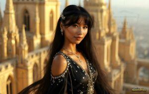 Goddesses of the Golden City – AI Fantasy Female Art