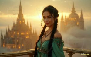 Goddesses of the Golden City – AI Fantasy Female Art