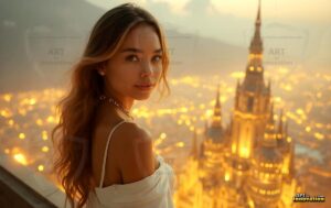 Goddesses of the Golden City – AI Fantasy Female Art