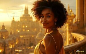 Goddesses of the Golden City – AI Fantasy Female Art